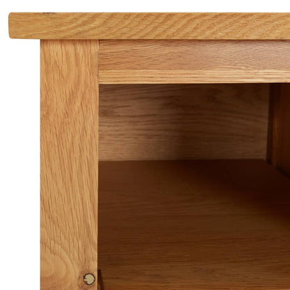 Mode Shoe Rack Natural Solid Oak 6 Compartments Rectangular