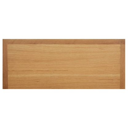 Mode Shoe Rack Natural Solid Oak 6 Compartments Rectangular
