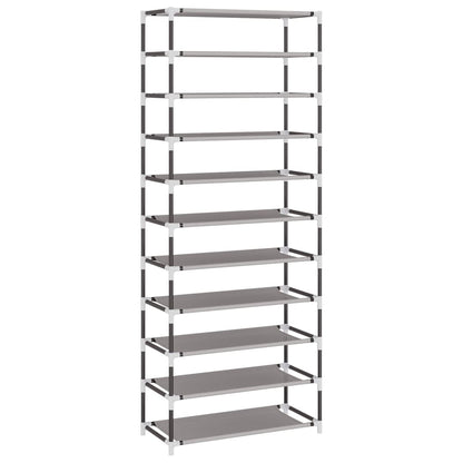Shoe Rack Non-Woven Fabric & Steel Light Weight Medium Height