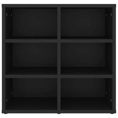 Shoe Storage Cabinet Sonoma Oak 6 Compartments Rectangular