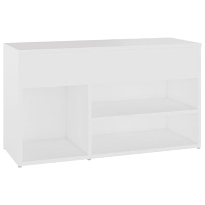Shoe Storage Bench Sonoma Oak 5 Compartments Wide & Long