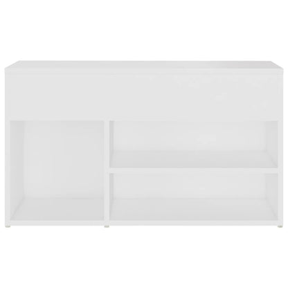 Shoe Storage Bench Sonoma Oak 5 Compartments Wide & Long