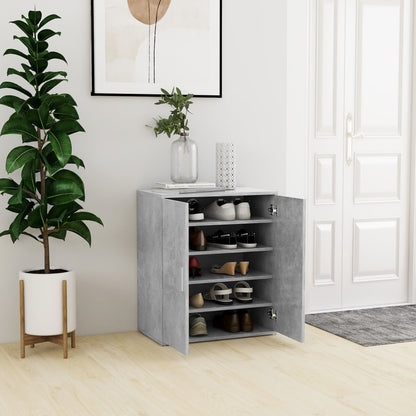 Shoe Cabinet Old Pine Tall 5 Compartments