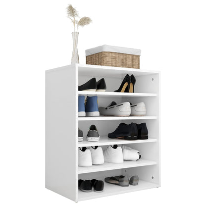 Shoe Cabinet Old Pine Tall 6 Compartments