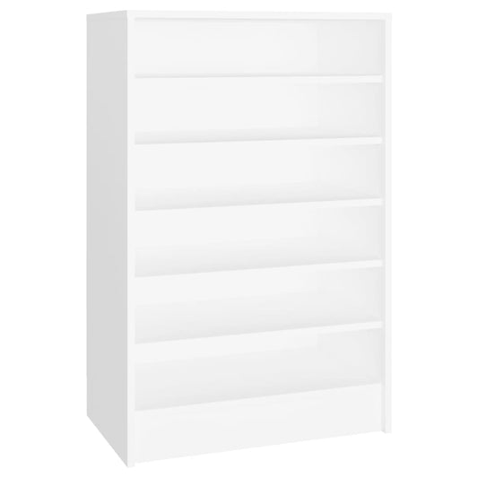 Shoe Cabinet Old Pine Tall 6 Compartments