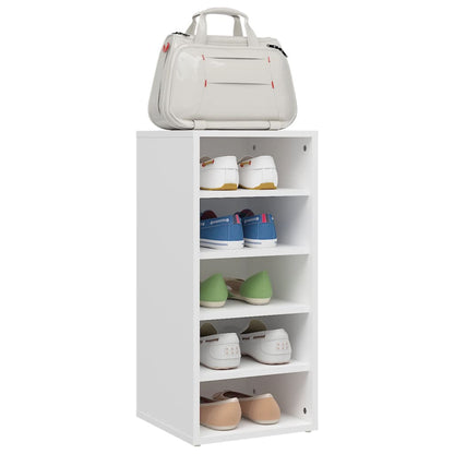 Shoe Cabinet Old Pine Tall 5 Compartments