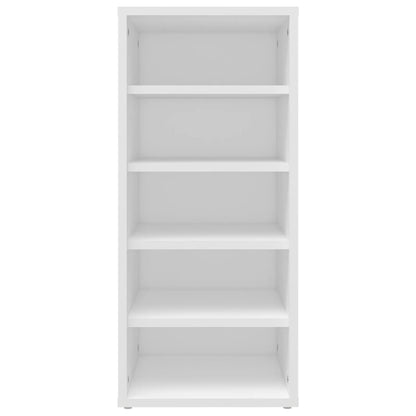 Shoe Cabinet Old Pine Tall 5 Compartments