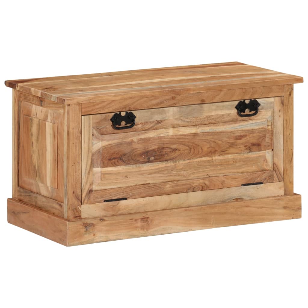 Shoe Storage Bench Natural Solid Acadia 1 Compartment