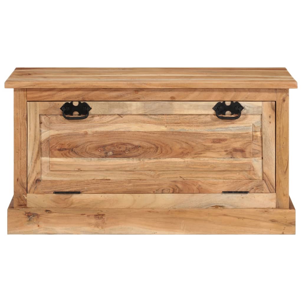 Shoe Storage Bench Natural Solid Acadia 1 Compartment