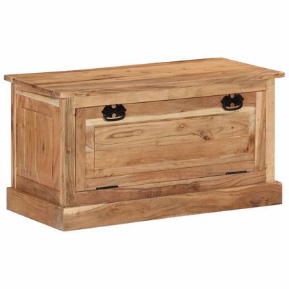 Shoe Storage Bench Natural Solid Acadia 1 Compartment