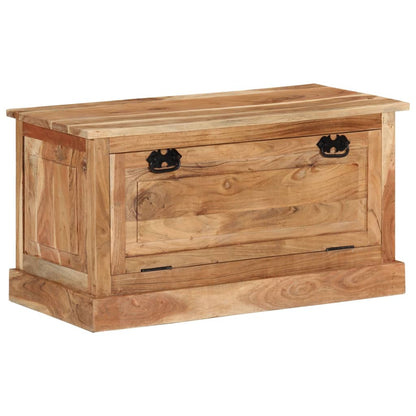 Shoe Storage Bench Natural Solid Acadia 1 Compartment