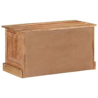 Shoe Storage Bench Natural Solid Acadia 1 Compartment