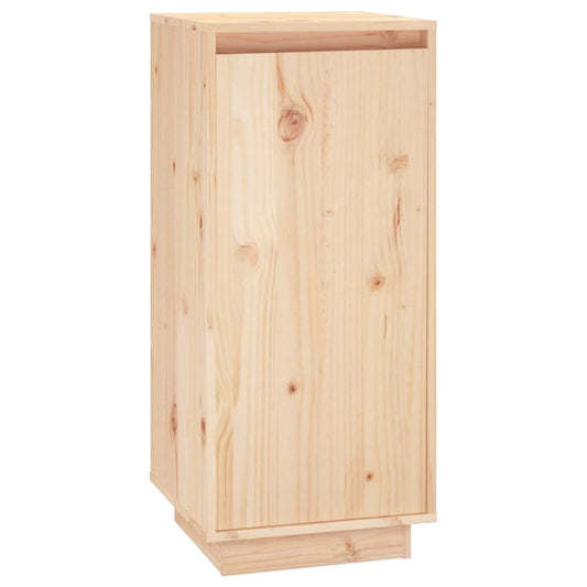 Shoe Cabinet Solid Pine Wood Tall & Skinny 2 Compartments