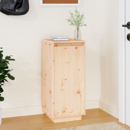 Shoe Cabinet Solid Pine Wood Tall & Skinny 2 Compartments