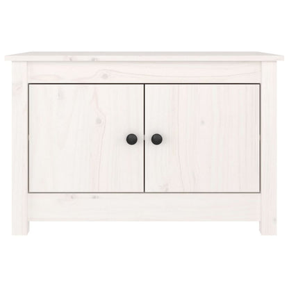 Shoe Cabinet Solid Pine Wood Wide & Deep 2 Compartments