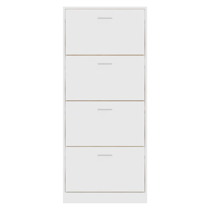 Shoe Cabinet Natural Solid Pine 1 Drop-Down Drawers