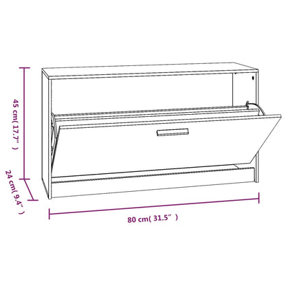 Shoe Bench Solid Oak 1 Compartment Wide & Long