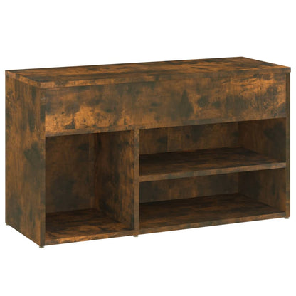 Arc Shoe Chest Smoked Oak Wide & Deep 4 Compartments