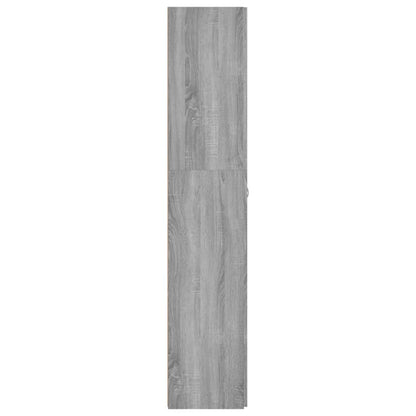 Shoe Cabinet Sonoma Reclaimed Wood 2 Compartments Tall & Skinny