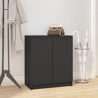 Shoe Cabinet Old Pine Tall 2 Compartments