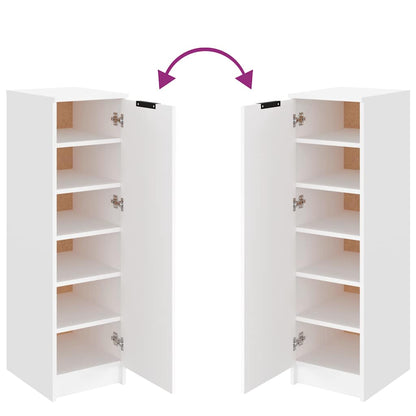 Shoe Cabinet Old Pine Tall 1 Compartment