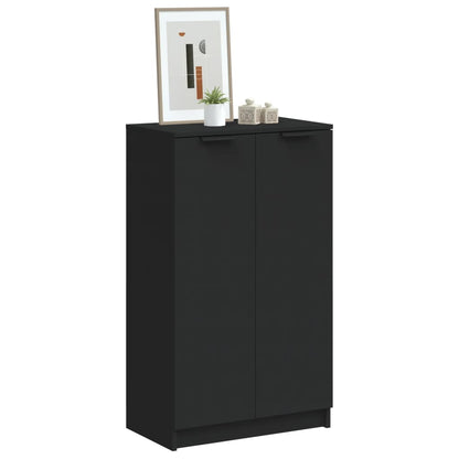 Shoe Cabinet Old Pine Tall 2 Compartments