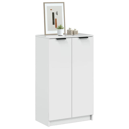 Shoe Cabinet Old Pine Tall 2 Compartments