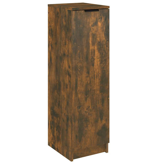 Arc Shoe Cabinet Smoked Oak Medium 7 Drawers