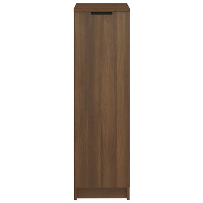 Arc Shoe Cabinet Smoked Oak Medium 7 Drawers
