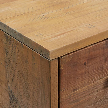 Shoe Cabinet Rubberwood 4 Compartments Rectangular