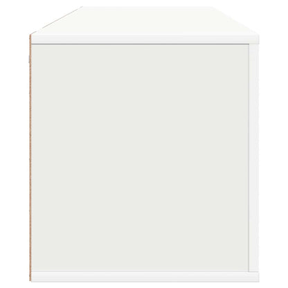 Wall Shoe Cabinet Rich Grain Wood 1 Drop-Down Drawer