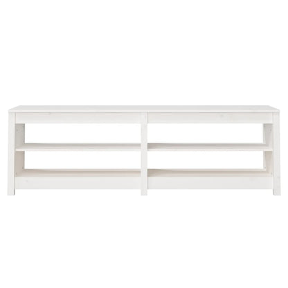 Luxo Shoe Bench Solid Pine 4 Compartments Wide & Deep