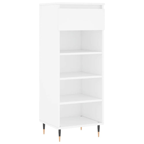 Freya Shoe Cabinet Reclaimed Wood 5 Compartments Medium