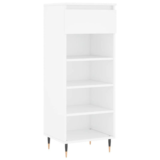 Freya Shoe Cabinet Reclaimed Wood 5 Compartments Medium