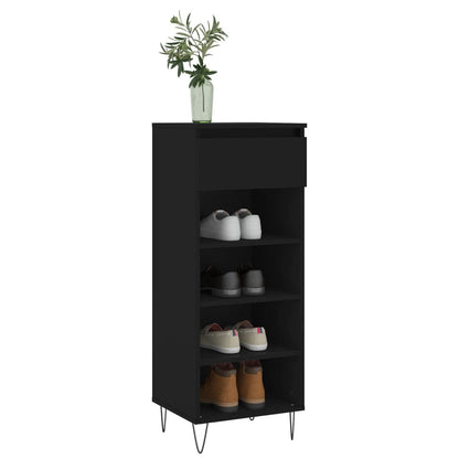 Freya Shoe Cabinet Reclaimed Wood 5 Compartments Medium