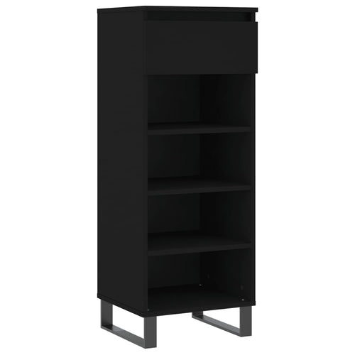 Freya Shoe Cabinet Reclaimed Wood 5 Compartments Medium