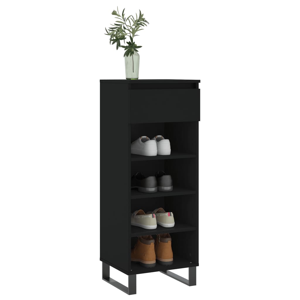Freya Shoe Cabinet Reclaimed Wood 5 Compartments Medium