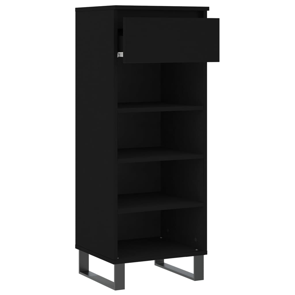 Freya Shoe Cabinet Reclaimed Wood 5 Compartments Medium