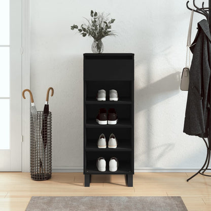 Freya Shoe Cabinet Reclaimed Wood 5 Compartments Medium