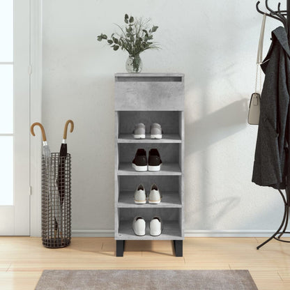 Freya Shoe Cabinet Reclaimed Wood 5 Compartments Medium