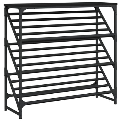 Freya Shoe Rack Reclaimed Wood Rectangular 3 Compartments