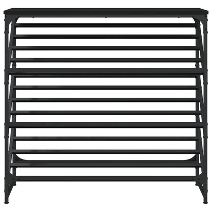 Freya Shoe Rack Reclaimed Wood Rectangular 3 Compartments