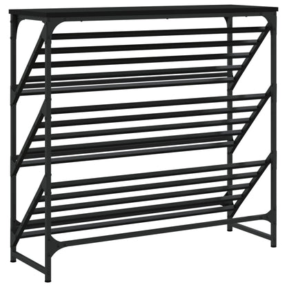 Freya Shoe Rack Reclaimed Wood Rectangular 3 Compartments