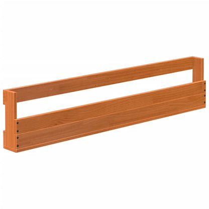 Set of 2 2 Pair Modern 23" Wall Mounted Pine Shoe Cabinet