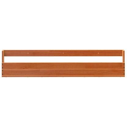 Set of 2 2 Pair Modern 23" Wall Mounted Pine Shoe Cabinet