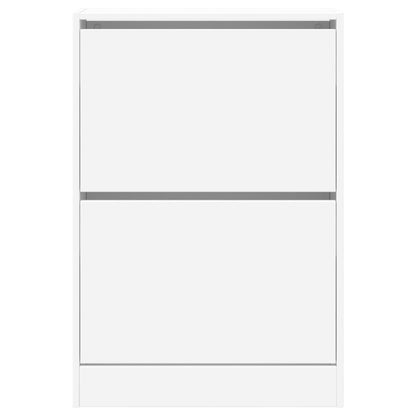 Tone Shoe Cabinet Solid Oak 2 Drop-Down Drawers small