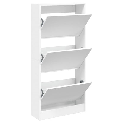 Tone Shoe Cabinet Solid Oak 2 Drop-Down Drawers Medium