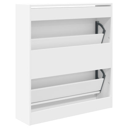 Tone Shoe Cabinet Solid Oak 2 Drop-Down Drawers Small