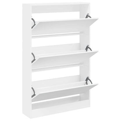 Tone Shoe Cabinet Solid Oak 3 Drop-Down Drawers