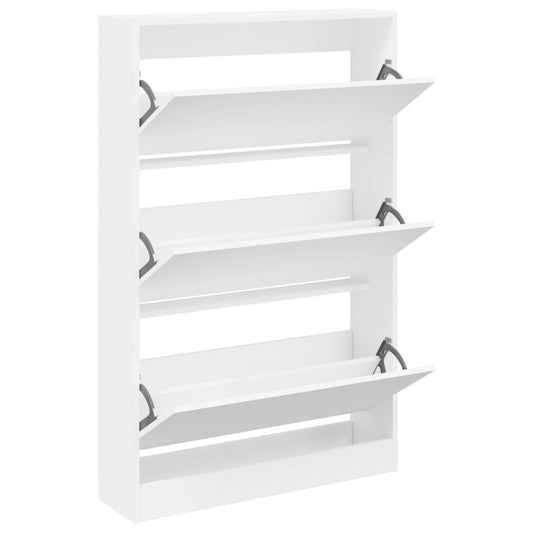 Tone Shoe Cabinet Solid Oak 3 Drop-Down Drawers
